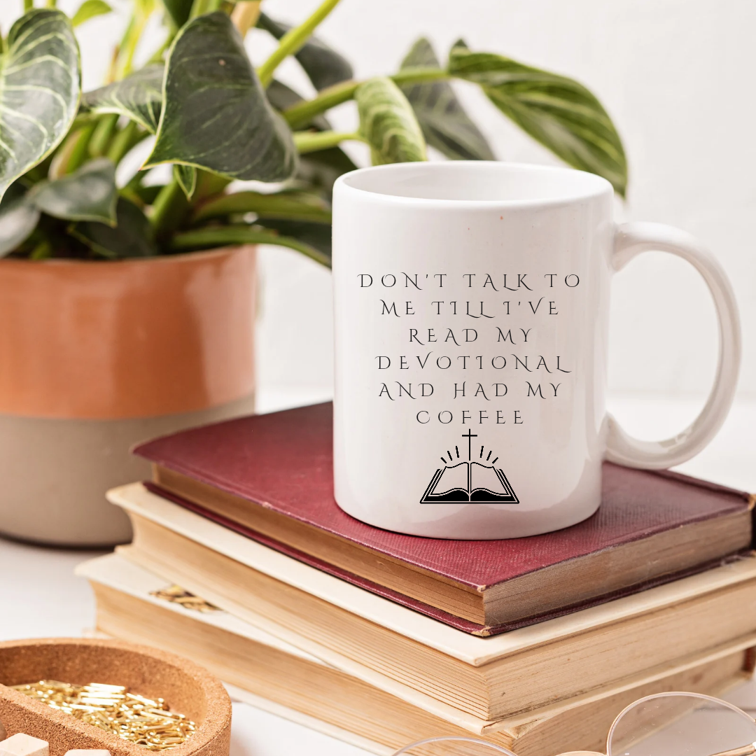 Devotional &Coffee mug