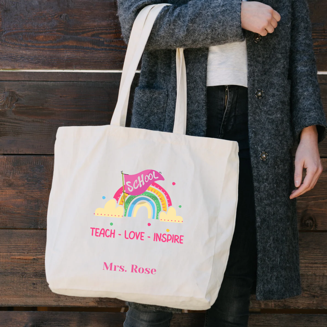 Teach•Love•Inspire 🍎 Tote